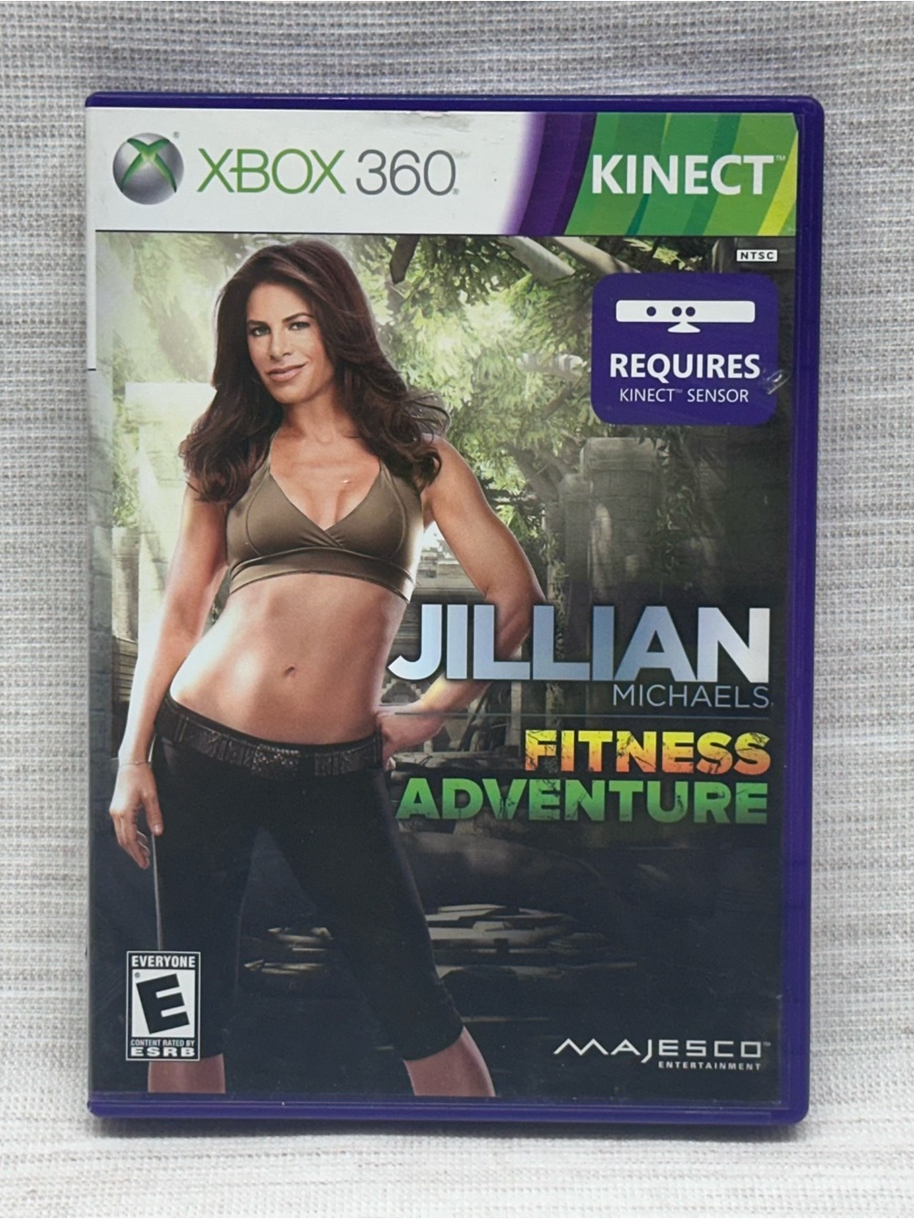 Jillian Michaels Fitness Adventure XBox 360 Kinect DVD with Booklet